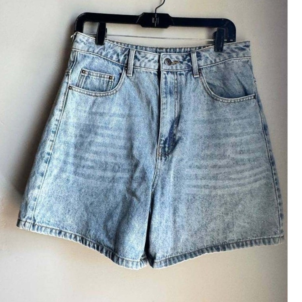 Rhythm High Waist Denim Shorts 10 Surfer Beach Y2K Cottagecore Boho Clean Girl